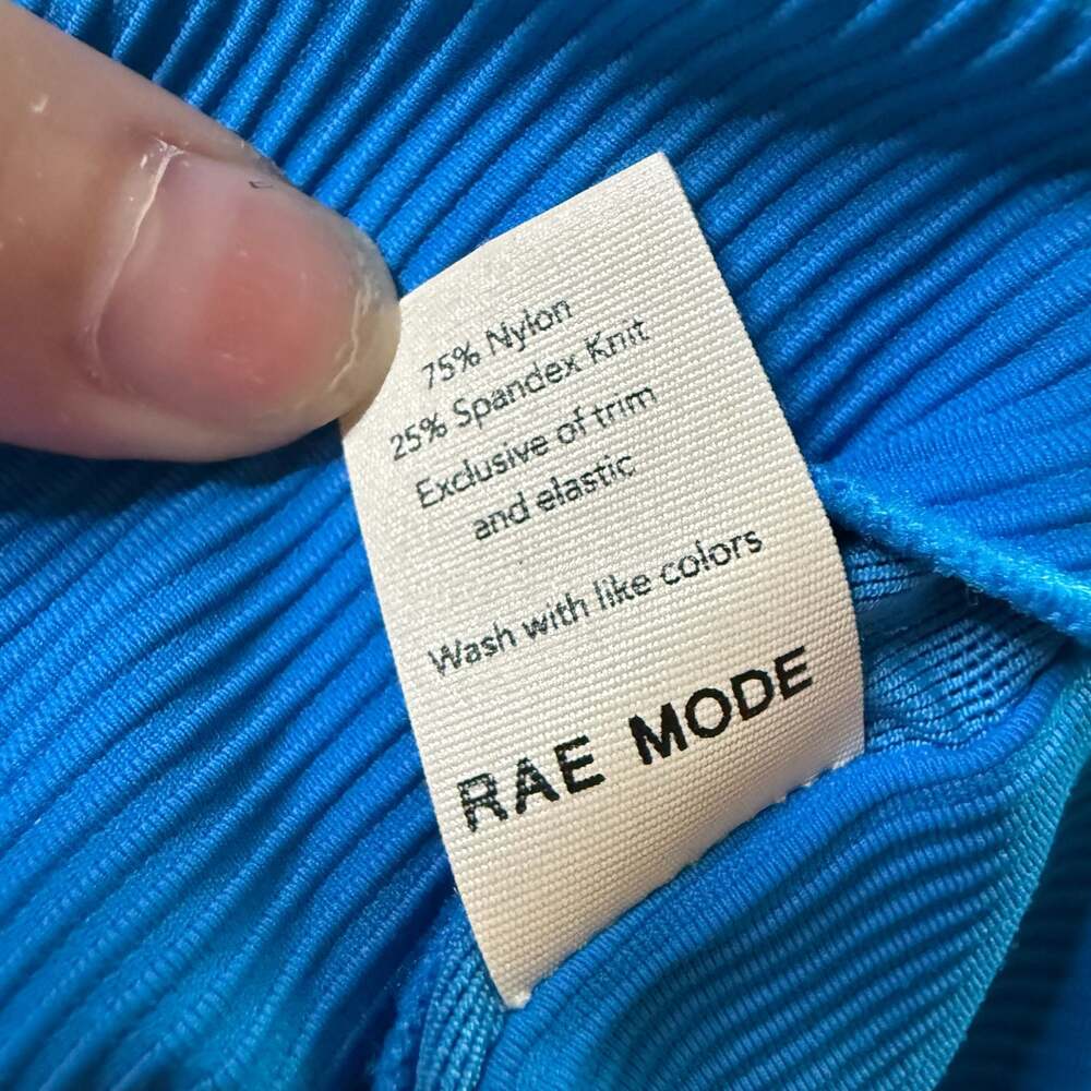 Rae Mode Ribbed Racerback Athletic Crop Tank Top Small - Picture 4 of 4